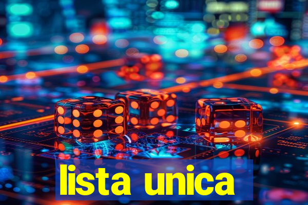 lista unica